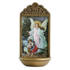 Guardian Angel 6“ Holy Water Font