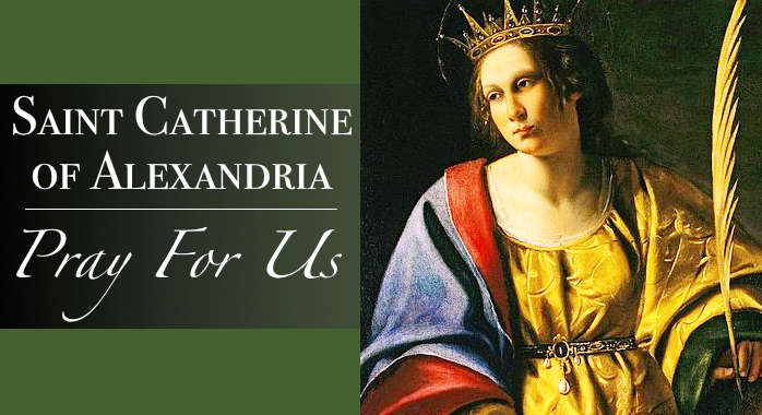 Saint Catherine of Alexandria Necklace