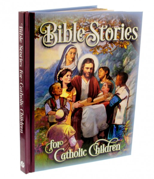 Bible Stories for Catholic Children, Hardcover Book - Multi-Color