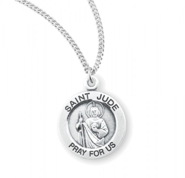 Child's St. Jude Necklace - Sterling Silver