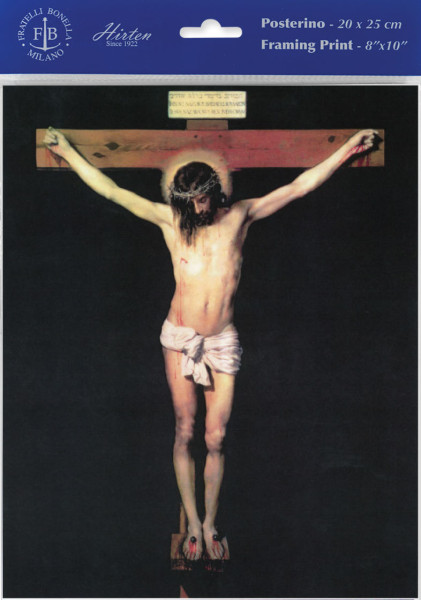 Crucifixion by Diego Velazquez Print - Sold in 3 Per Pack - Multi-Color