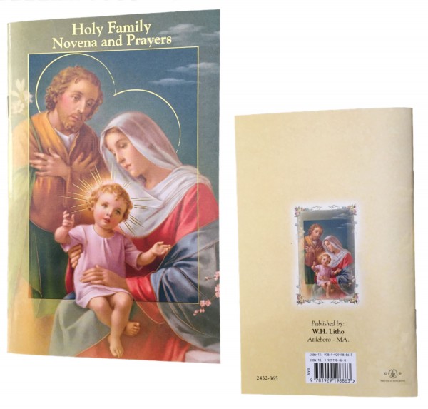 Holy Family Novena Prayer Pamphlet - Pack of 10 - Full Color