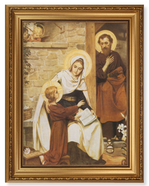 Holy Family in Nazareth 12x16 Framed Print Artboard - #131 Frame