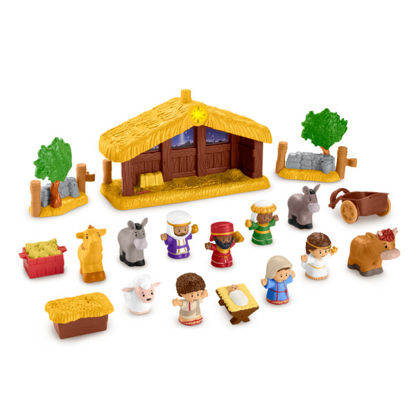 Little People Deluxe Nativity Set - Full Color