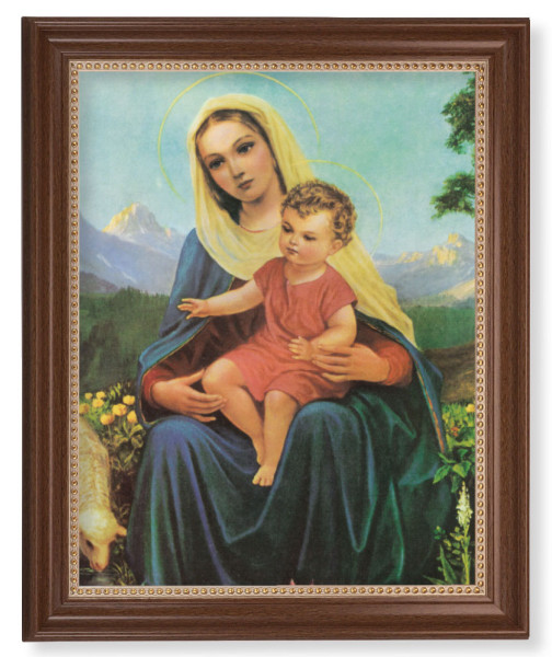 Madonna and Child 11x14 Framed Print Artboard - #127 Frame