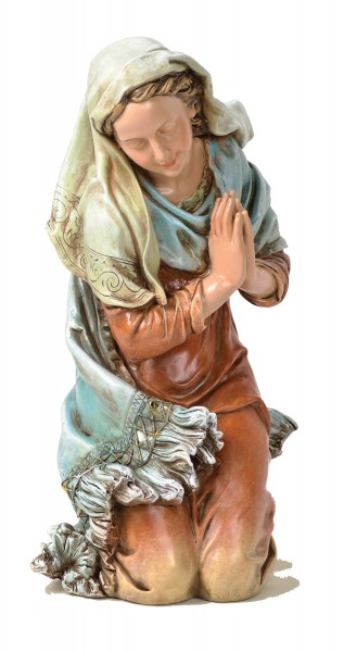 Mary Figurine for Holy Family Nativity 27&quot; Scale - Multi-Color