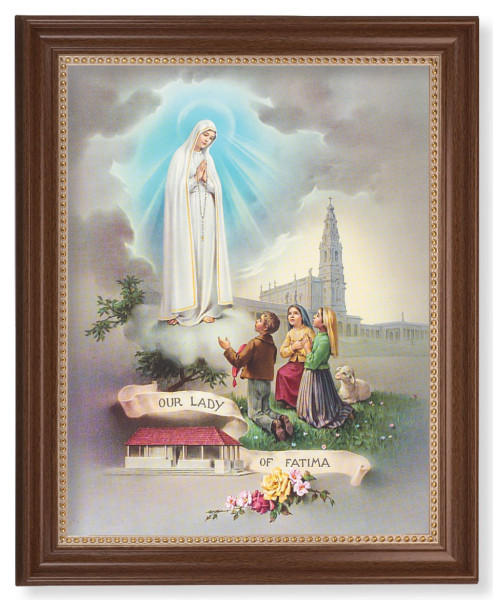 Our Lady of Fatima 11x14 Framed Print Artboard - #127 Frame