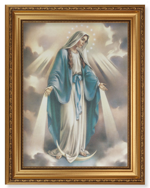 Our Lady of Grace 12x16 Framed Canvas - #131 Frame
