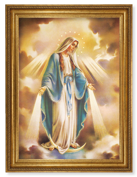 Our Lady of Grace 19x27 Framed Print Artboard - #170 Frame