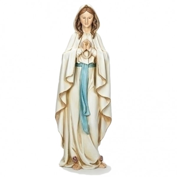 Our Lady of Lourdes Statue 23&quot; - Multi-Color