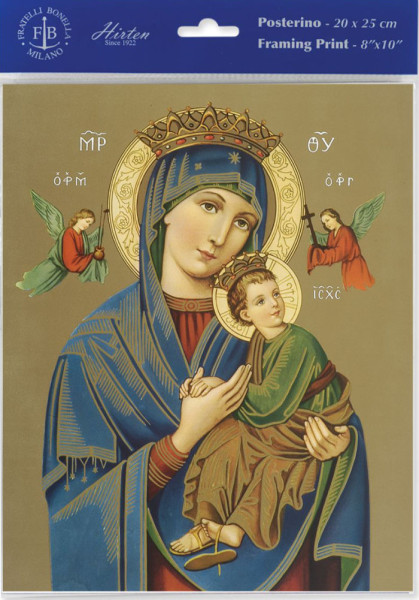 Our Lady of Perpetual Help Print - Sold in 3 per pack - Multi-Color