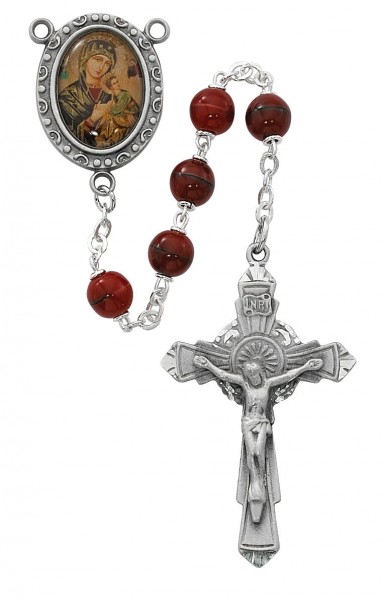 Our Lady of Perpetual Rosary - Red