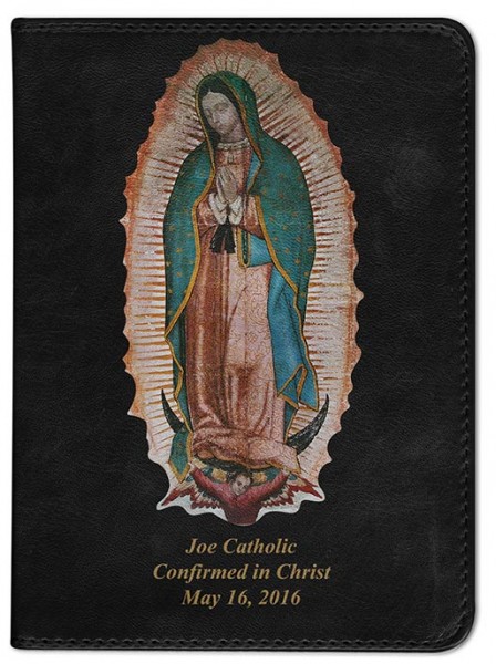 Our Lady of Guadalupe Catholic Bible - Black