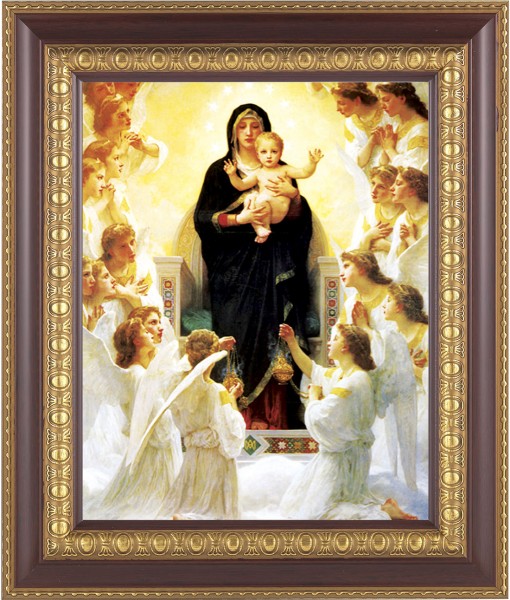 Queen of the Angels 8x10 Framed Print Under Glass - #126 Frame