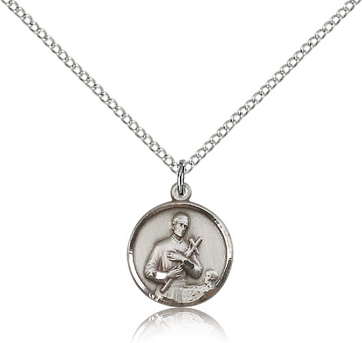 Petite St. Gerard Medal - Sterling Silver