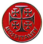 Hospitality Pin - Red