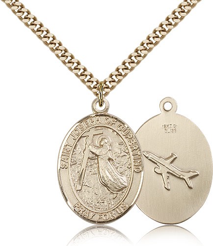 St. Joseph of Cupertino Medal - 14KT Gold Filled