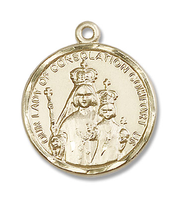 Our Lady of Consolation Medal - 14K Solid Gold