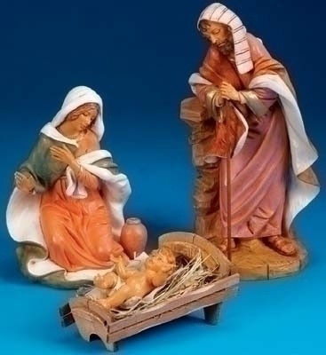 Holy Family Nativity Figures - 18 inch - Multi-Color