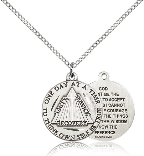 Women's Recovery Medal - Sterling Silver
