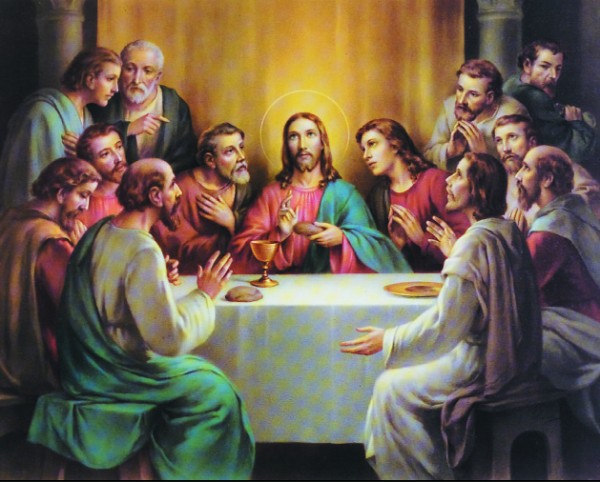 Last Supper Large Poster - Multi-Color