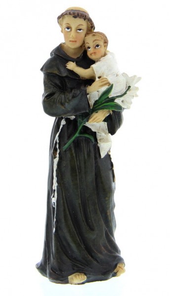 St. Anthony Statue 3.5&quot; - Brown