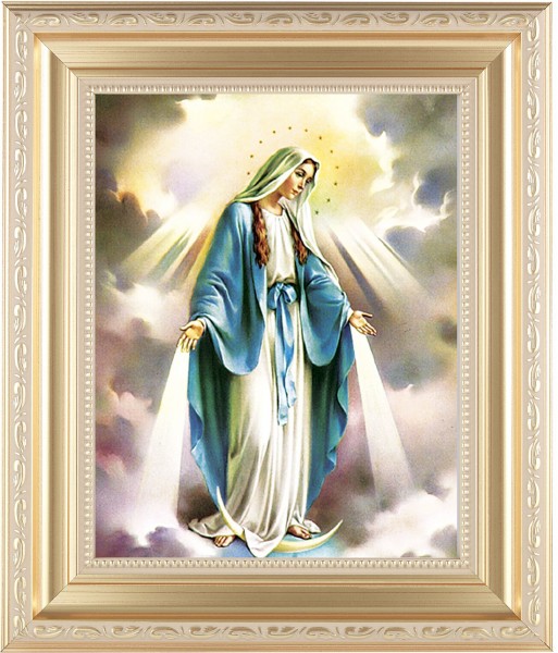 Our Lady of Grace 8x10 Framed Print Under Glass - #138 Frame