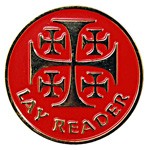 Lay Reader Pin - Red