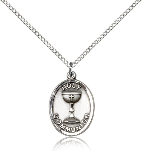Holy Communion Pendant - Sterling Silver