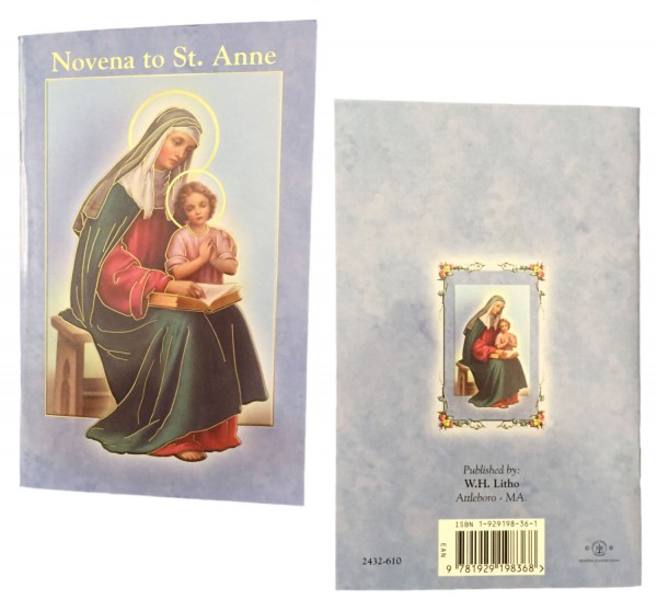 Saint Anne Novena Prayer Pamphlet - Pack of 10 - Full Color