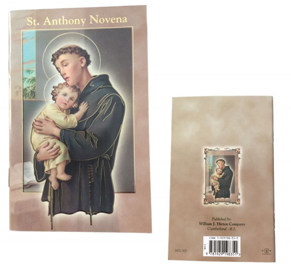 Saint Anthony Novena Pamphlet - Pack of 10 - Full Color