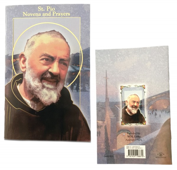 Saint Padre Pio Novena Prayer Pamphlet - 10 Per Pack - Full Color