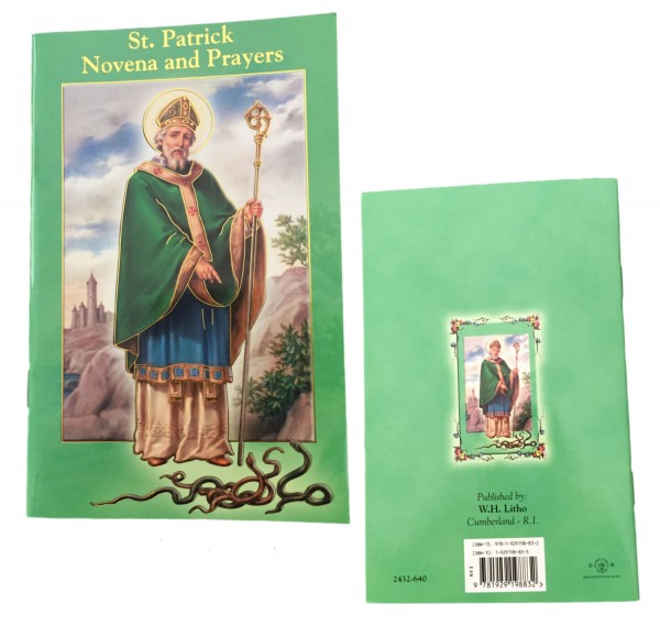 Saint Patrick Novena and Prayer Pamphlet - 10 Per Pack - Green