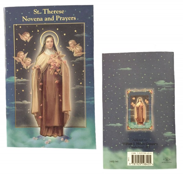 Saint Therese Novena Prayer Pamphlet - Pack of 10 - Blue