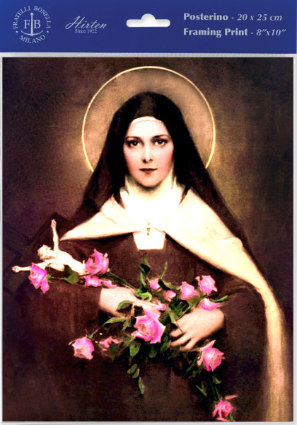 Saint Therese by Chambers Print - Sold in 3 Per Pack - Multi-Color
