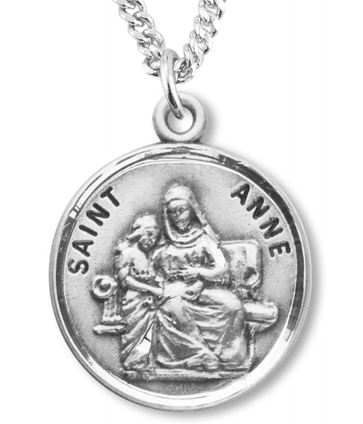 St. Anne Medal - Sterling Silver
