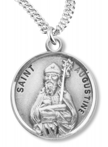 St. Augustine Medal - Sterling Silver
