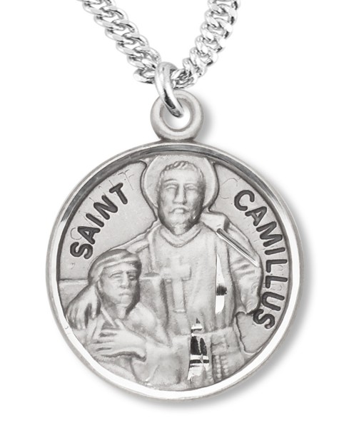 St. Camillus Medal - Sterling Silver