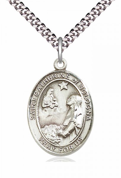 St. Catherine of Bologna Medal - Pewter