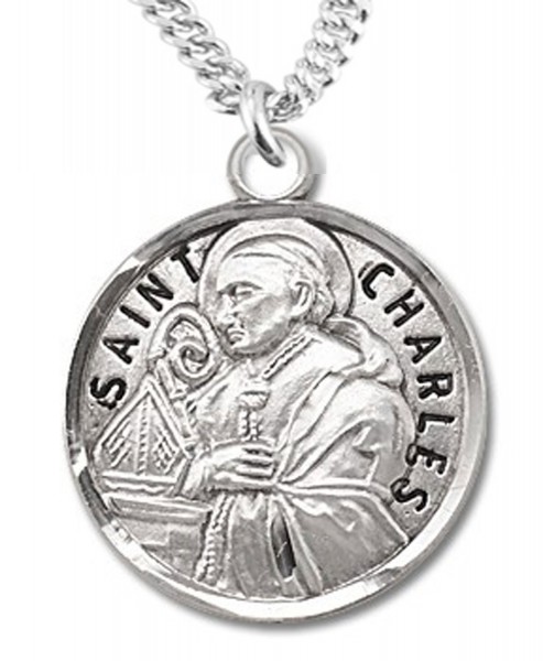 St. Charles Medal - Sterling Silver