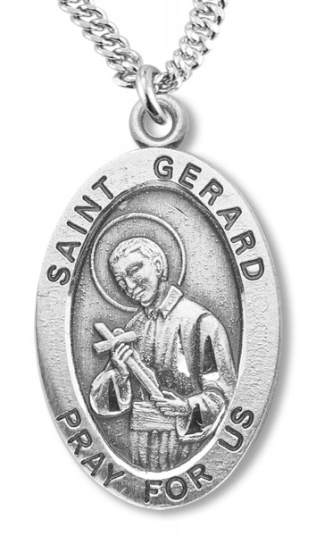 St. Gerard Medal Sterling Silver - Sterling Silver