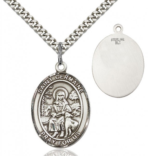 St. Germaine Cousin Medal - Sterling Silver