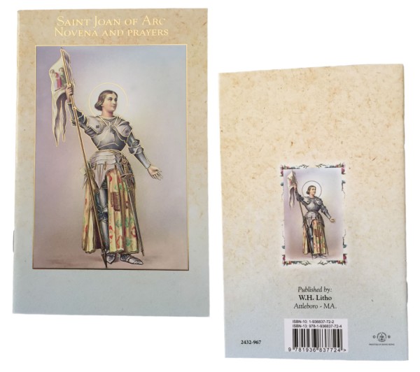 St. Joan of Arc Novena Prayer Pamphlet - Pack of 10 - Full Color