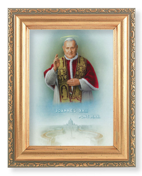 St. John XXIII 4x5.5 Print Under Glass - Full Color