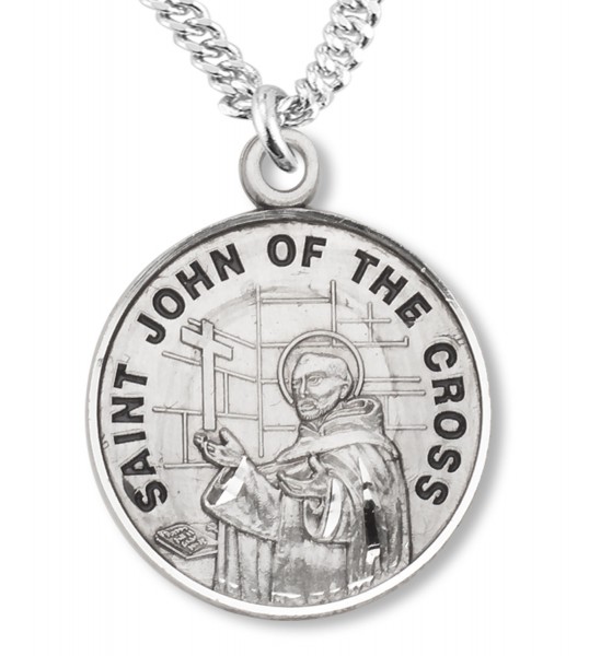 St. John of the Cross Medal - Sterling Silver