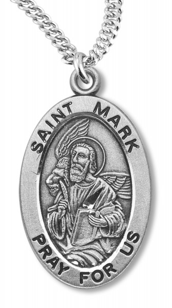 St. Mark Medal Sterling Silver - Sterling Silver