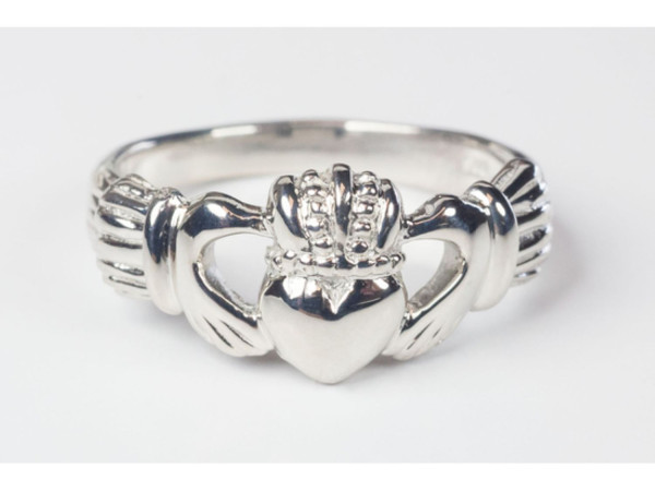 Sterling Silver Claddagh Ring - Sterling Silver