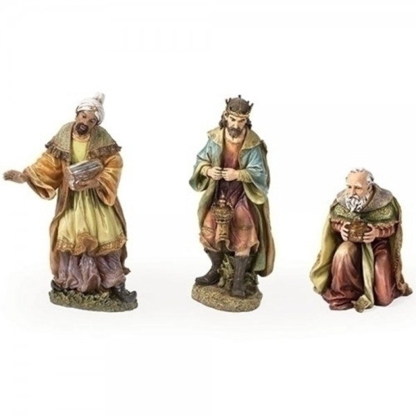 Three-piece Wise Man Set, Full Color, 26.5 inches - Full Color