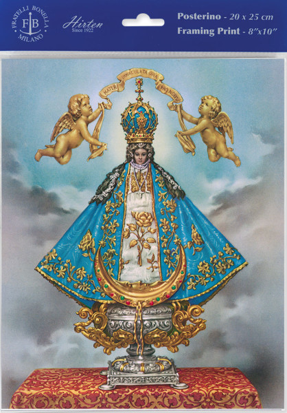 Virgen de San Juan Print - Sold in 3 Per Pack - Multi-Color