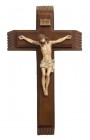 4 Pc. Wood Sick Call Crucifix  Set - 13.25“